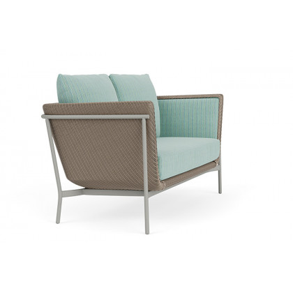 Lloyd Flanders™ Solstice Loveseat  - French Beige, Platinum