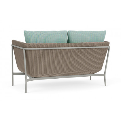 Lloyd Flanders™ Solstice Loveseat  - French Beige, Platinum