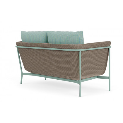 Lloyd Flanders™ Solstice Loveseat  - French Beige, Sea Glass