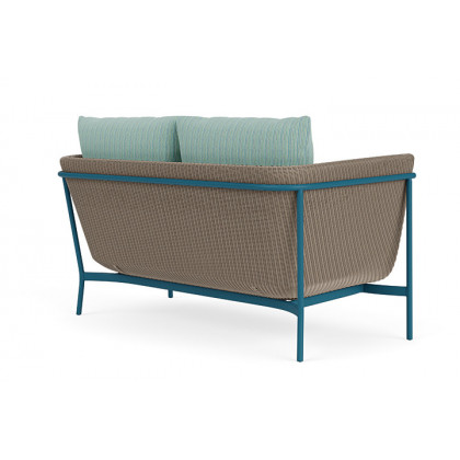 Lloyd Flanders™ Solstice Loveseat  - French Beige, Peacock