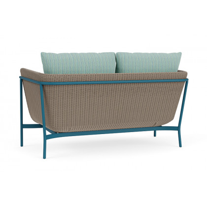 Lloyd Flanders™ Solstice Loveseat  - French Beige, Peacock