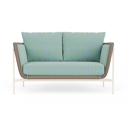 Lloyd Flanders™ Solstice Loveseat  - French Beige, Ivory