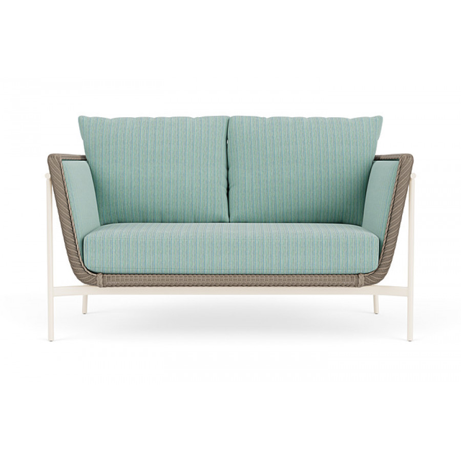 Lloyd Flanders™ Solstice Loveseat  - French Beige, Ivory