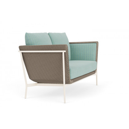 Lloyd Flanders™ Solstice Loveseat  - French Beige, Ivory