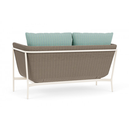 Lloyd Flanders™ Solstice Loveseat  - French Beige, Ivory