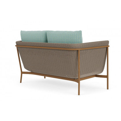 Lloyd Flanders™ Solstice Loveseat  - French Beige, Hickory