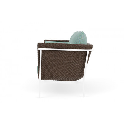 Lloyd Flanders™ Solstice Loveseat  - Bark, White