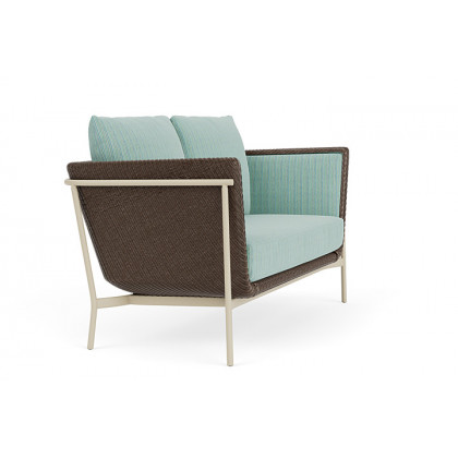 Lloyd Flanders™ Solstice Loveseat  - Bark, Linen