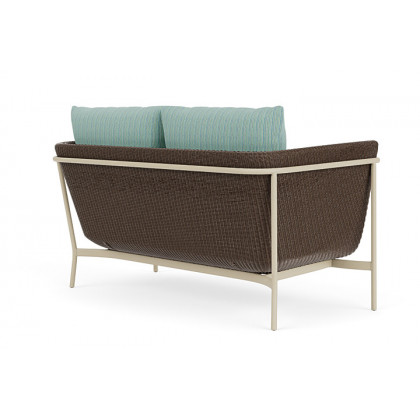 Lloyd Flanders™ Solstice Loveseat  - Bark, Linen