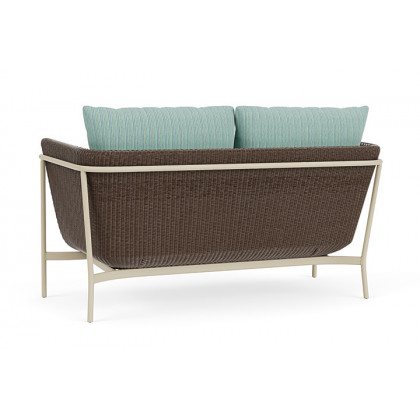 Lloyd Flanders™ Solstice Loveseat  - Bark, Linen