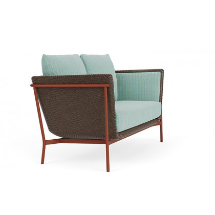 Lloyd Flanders™ Solstice Loveseat  - Bark, Terracotta