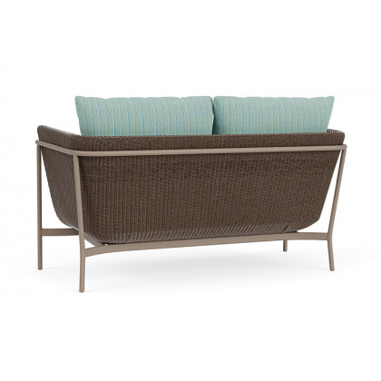 Lloyd Flanders™ Solstice Loveseat  - Bark, French Beige