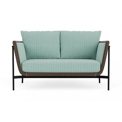 Lloyd Flanders™ Solstice Loveseat  - Bark, Ebony