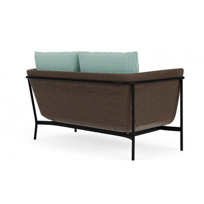 Lloyd Flanders™ Solstice Loveseat  - Bark, Ebony