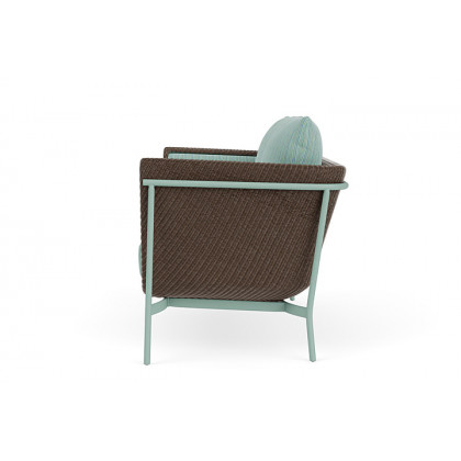 Lloyd Flanders™ Solstice Loveseat  - Bark, Sea Glass