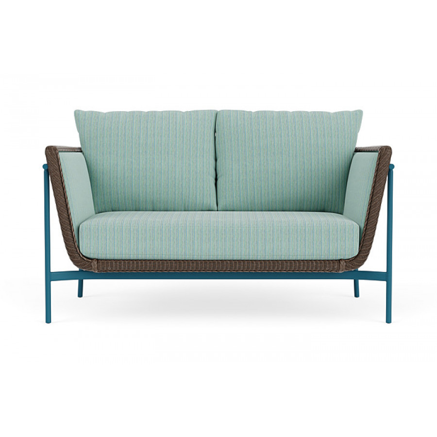 Lloyd Flanders™ Solstice Loveseat  - Bark, Peacock