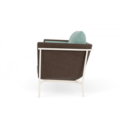 Lloyd Flanders™ Solstice Loveseat  - Bark, Ivory
