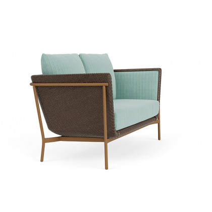 Lloyd Flanders™ Solstice Loveseat  - Bark, Hickory