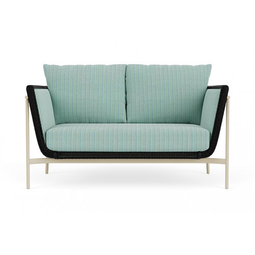 Lloyd Flanders™ Solstice Loveseat  - Ebony, Linen