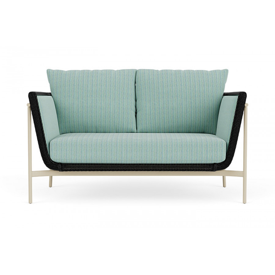 Lloyd Flanders™ Solstice Loveseat  - Ebony, Linen