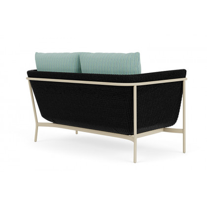 Lloyd Flanders™ Solstice Loveseat  - Ebony, Linen