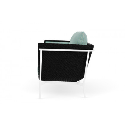 Lloyd Flanders™ Solstice Loveseat  - Ebony, Matte White