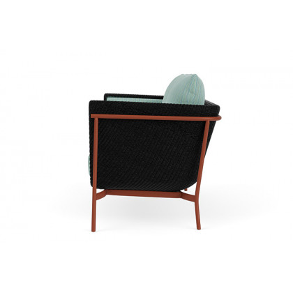 Lloyd Flanders™ Solstice Loveseat  - Ebony, Terracotta
