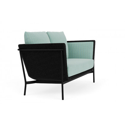 Lloyd Flanders™ Solstice Loveseat  - Ebony, Ebony