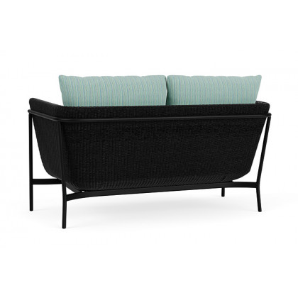 Lloyd Flanders™ Solstice Loveseat  - Ebony, Ebony