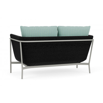 Lloyd Flanders™ Solstice Loveseat  - Ebony, Platinum