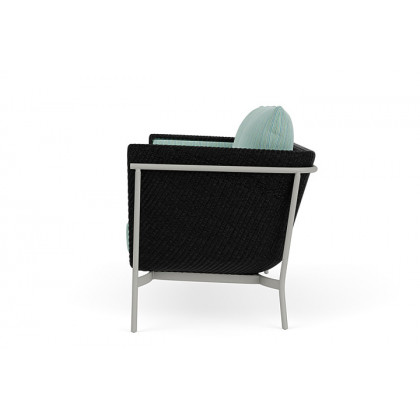 Lloyd Flanders™ Solstice Loveseat  - Ebony, Platinum