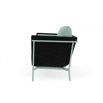 Lloyd Flanders™ Solstice Loveseat  - Ebony, Sea Glass