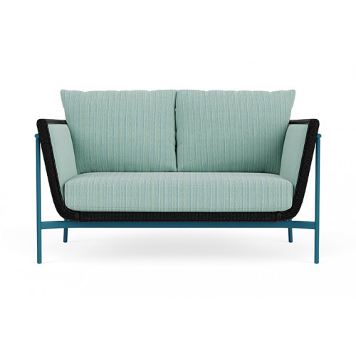 Lloyd Flanders™ Solstice Loveseat  - Ebony, Peacock