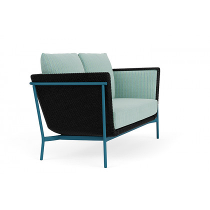 Lloyd Flanders™ Solstice Loveseat  - Ebony, Peacock