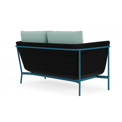 Lloyd Flanders™ Solstice Loveseat  - Ebony, Peacock