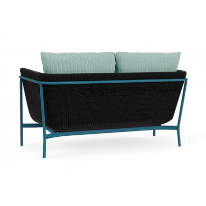 Lloyd Flanders™ Solstice Loveseat  - Ebony, Peacock