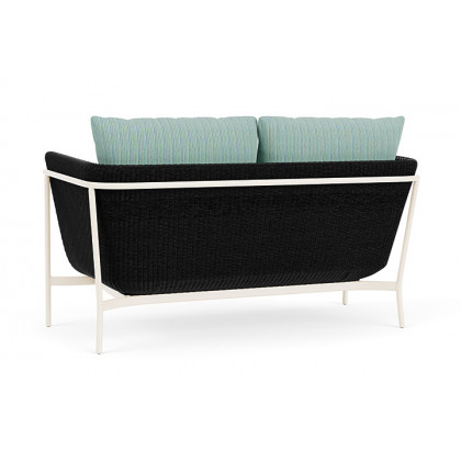 Lloyd Flanders™ Solstice Loveseat  - Ebony, Ivory