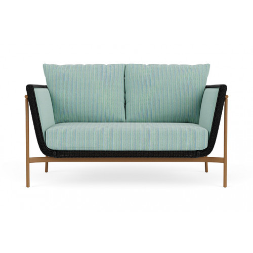 Lloyd Flanders™ Solstice Loveseat  - Ebony, Hickory