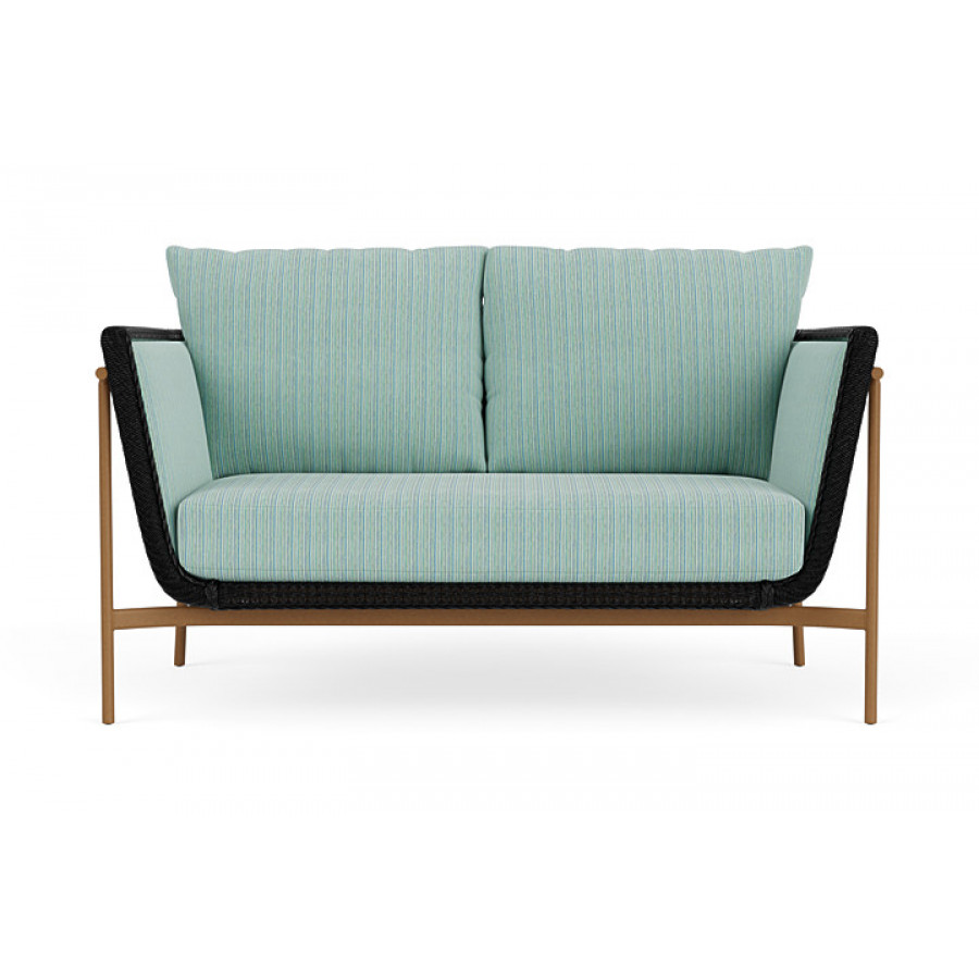 Lloyd Flanders™ Solstice Loveseat  - Ebony, Hickory