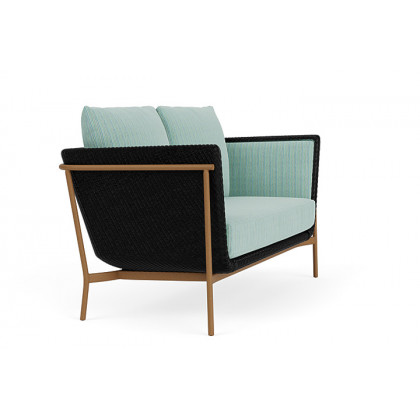 Lloyd Flanders™ Solstice Loveseat  - Ebony, Hickory