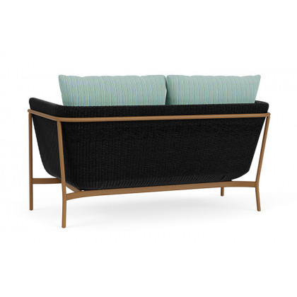 Lloyd Flanders™ Solstice Loveseat  - Ebony, Hickory