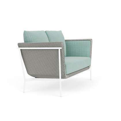 Lloyd Flanders™ Solstice Loveseat  - Platinum, White