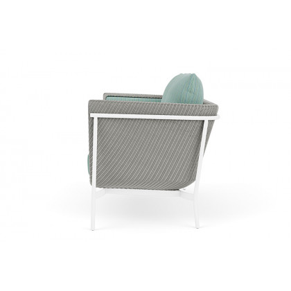 Lloyd Flanders™ Solstice Loveseat  - Platinum, Matte White