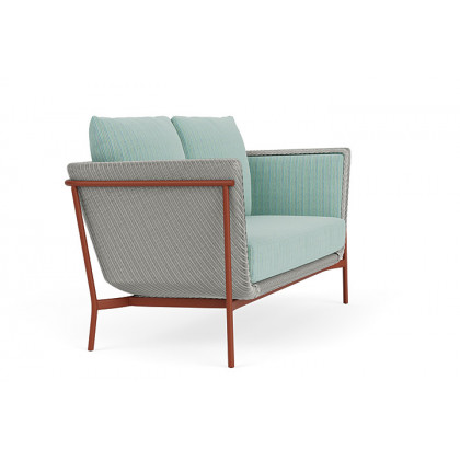 Lloyd Flanders™ Solstice Loveseat  - Platinum, Terracotta