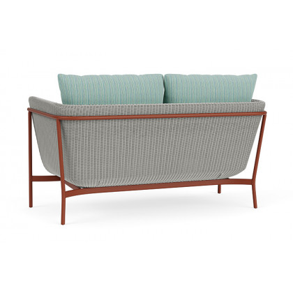 Lloyd Flanders™ Solstice Loveseat  - Platinum, Terracotta