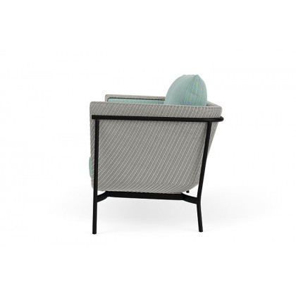 Lloyd Flanders™ Solstice Loveseat  - Platinum, Ebony