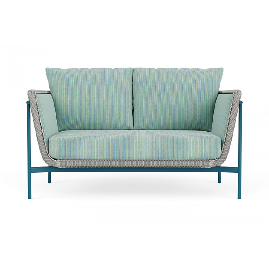 Lloyd Flanders™ Solstice Loveseat  - Platinum, Peacock
