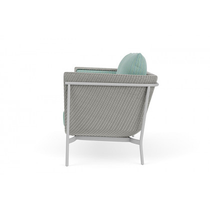 Lloyd Flanders™ Solstice Loveseat  - Platinum, Metallic Silver