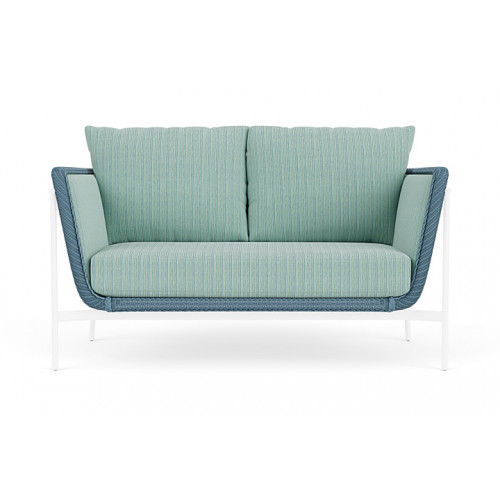 Lloyd Flanders™ Solstice Loveseat  - Stillwater, White