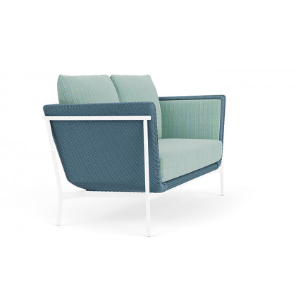 Lloyd Flanders™ Solstice Loveseat  - Stillwater, White